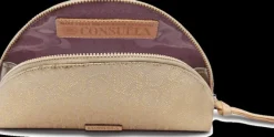 Cosmetic Cases^Consuela Gilded Large Cosmetic Case
