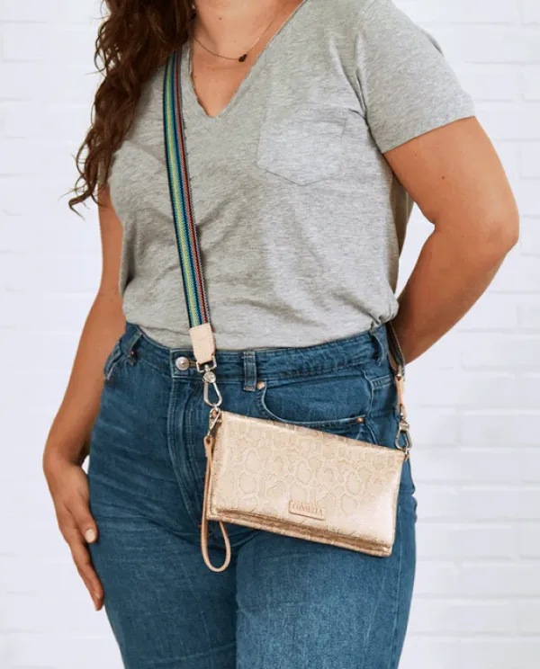 Clutches^Consuela Gilded Uptown Crossbody