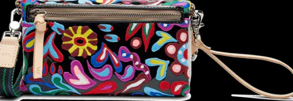 Clutches^Consuela Mack Embroidered Uptown Crossbody