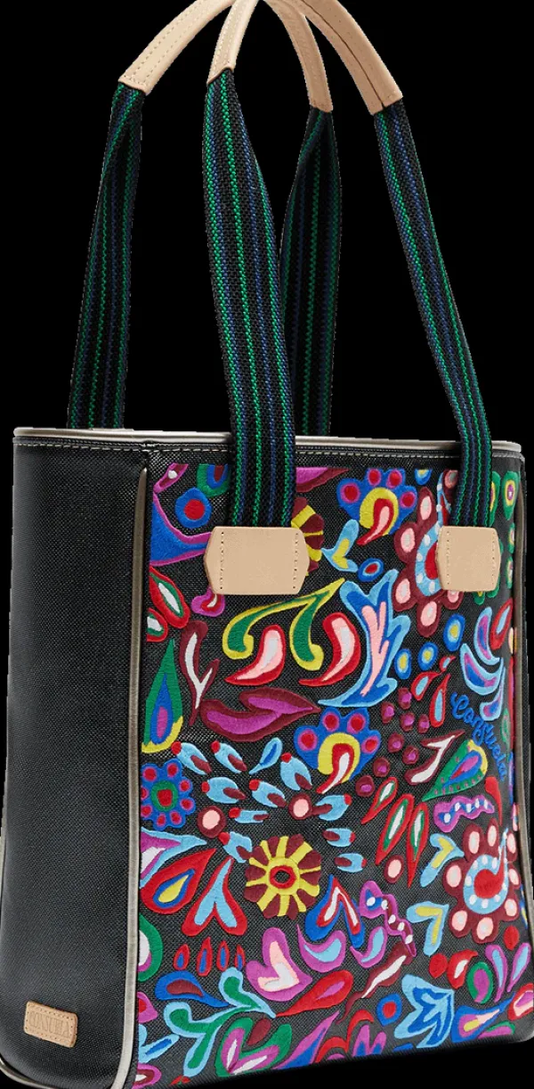 Handbags^Consuela Posh Embroidered Chica Tote