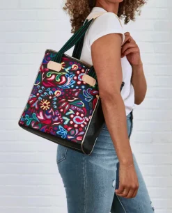 Handbags^Consuela Posh Embroidered Chica Tote