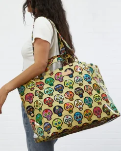 Grab N Go Bags^Consuela Sugar Skulls Jumbo Bag | Totes & Accessories | Austin, Texas