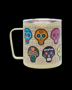 Drinkware^Consuela Sugar Skulls 12Oz Camp Cup