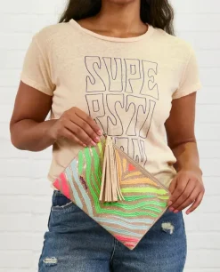 Clutches^Consuela Veronica L-Shaped Clutch