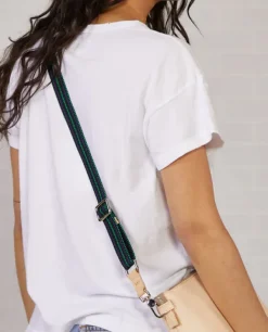 Bag Accessories^Consuela Wintergreen Slim Webbing Crossbody Strap